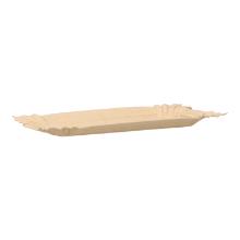 Paper plate square 7 cm x 14 cm brown VERIVE product photo