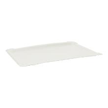 Pappteller eckig 18 cm x 26 cm weiss PrimeSource BeGreen Produktbild