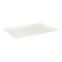 Pappteller eckig 21 cm x 30 cm weiss PrimeSource BeGreen Produktbild