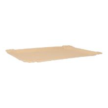 Pappteller eckig 21 cm x 30 cm braun VERIVE Produktbild