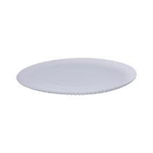 Pappteller rund &Oslash; 34 cm x 3 cm weiss Produktbild