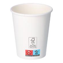 Kaffeebecher Pappe-PE &Oslash; 90 mm x 110 mm 300ml weiss PrimeSource FSC Mix Credit Produktbild