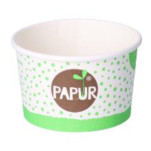 Eisbecher Pappe &Oslash; 85 mm x 45 mm 100 ml Neutraldruck Produktbild