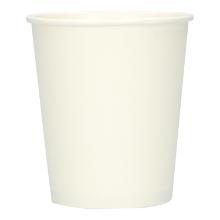 Kaffeebecher Pappe-PE &Oslash; 76 mm x 81 mm 177ml weiss Produktbild