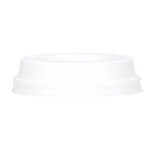 Flat lid PS &Oslash; 73.5 mm with drinking hole white product photo