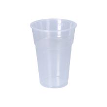 Trinkbecher PP 500 ml transparent Eichstrich bei 0,4L und 0,5L Produktbild