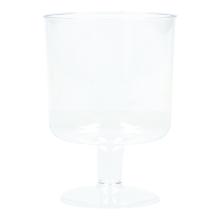Weinglas PS &Oslash; 72 mm x 100 mm 200 ml transparent mit Fuss Produktbild