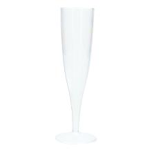 champagne glass PS Ø 65 mm x 195 mm 100 ml transparent single wrapped product photo