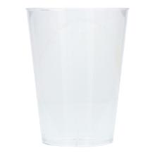 Drinking glass PS Ø 75 mm x 97 mm 266 ml transparent calibration mark 0.2l product photo