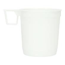 Kaffeetasse PS &Oslash; 79 mm x 83 mm 250 ml weiss mit geschlossenem Griff Produktbild