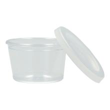 Dressingbecher PS &Oslash; 47 mm x 28 mm 30 ml transparent inkl. Deckel Produktbild