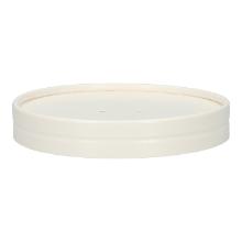 Membran-Deckel Karton-PE Ø 116 mm weiss zu Suppenbecher Produktbild