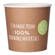 soup cup cardboard-PE Ø 115.5 mm x hight 107.8 mm 777 ml brown product photo