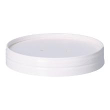 Deckel Pappe-PE &Oslash; 114,8 mm Durchmesser weiss f&uuml;r Suppenbecher Produktbild