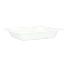 XPS-Schale 234 mm x 184 mm x 40 mm ungeteilt laminiert weiss 900ml Produktbild
