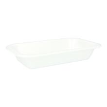 XPS-Tray 242 mm x 150 mm x 40 mm undivided unlaminated white 750ml product photo