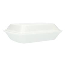 XPS-Menübox 245 mm x 210 mm x 72 mm ungeteilt laminiert weiss Produktbild