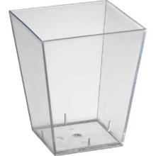 Dessertschale PS 57 mm x 57 mm x 67 mm 150 ml transparent Produktbild