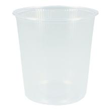 V-Becher PP rund &Oslash; 101 mm x 103 mm 500 ml transparent Produktbild