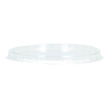 V-Becher-Deckel PET rund &Oslash; 101mm x 7 mm transparent Produktbild
