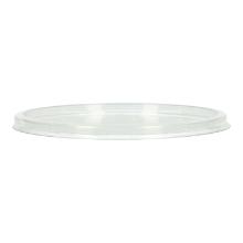 Flach-Deckel rPET &Oslash; 129 mm x 8 mm transparent zu Food Container Deli Produktbild