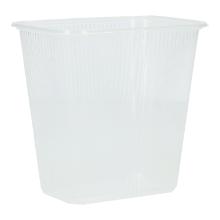 Deli cup PP square 108 mm x 81 mm x 102 mm 500 ml transparent product photo