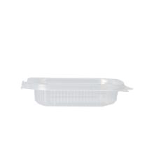 Deli cup att. lid PP square 108 mm x 127 mm x 27 mm 125 ml transparent product photo