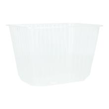 PP-Schale 186 mm x 133 mm x 125 mm ungeteilt transparent 2000 ml Produktbild