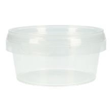 DEli cup + lid PP tamper-evident round Ø 95 mm x 44 mm 180 ml transparent product photo