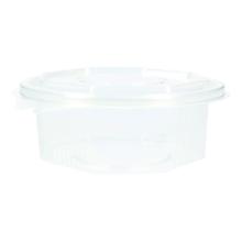 Rippbox PP 215 mm x 220 mm x 50 mm 375ml transparent octagonal product photo