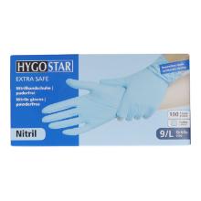 Nitril-Handschuhe EXTRA SAFE Gr. L ungepudert blau Produktbild
