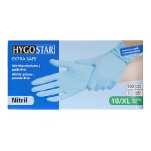 Nitril gloves EXTRA SAFE size XL powderfree blue product photo