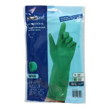 Chemicals protective gloves size L Nitril green product photo
