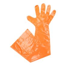 LDPE-Handschuhe 90cm orange Produktbild