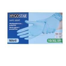 Nitril gloves size XL powder free blue product photo