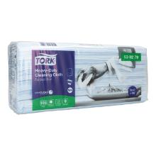 Vliesstofftuch 35,5 cm x 41,5 cm 1-lagig blau W4 Tork Premium Produktbild