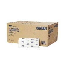 Falthandtücher 25 cm x 50 cm H3 weiß 2-lagig 290275 Tork Produktbild