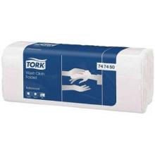 Wash cloth 19 cm x 25 cm 6-ply white Tork Advanced product photo