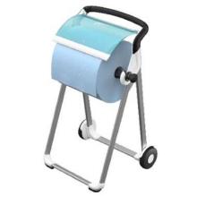 Floor stand cleaning cloth 53 x 64.6 x 100.6cm white-turquoise W1 Tork Performan product photo
