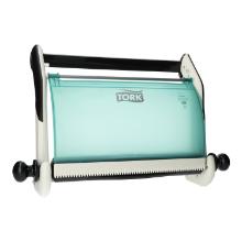 Wall holder cleaning cloth 27.4 x 64.6 x 46.3 cm white-turquoise W1 Tork Perform product photo