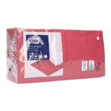 Serviette 24 cm x 24 cm 2-lagig 1/4 Falz bordeaux Tork Advanced Produktbild