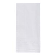 Serviette 40 cm x 40 cm 3-lagig 1/8 Buchfalz weiss Produktbild