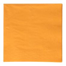 napkin 33 cm x 33 cm 3-ply 1/4 fold orange Tork Advanced product photo