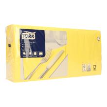 Napkin 33 cm x 33 cm 2-ply 1/4 fold yellow Tork Advanced product photo