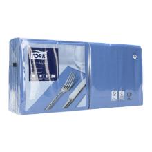 Serviette 33 cm x 33 cm 2-lagig 1/8 Falz dunkelblau Tork Advanced Produktbild