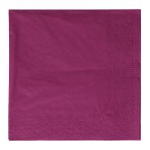 Napkins 33 cm x 33 cm 3-ply 1/4 folded purple Tork Advanced product photo