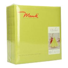 Serviette Linclass-Light 40 cm x 40 cm 1-lagig 1/4 Falz kiwi Produktbild