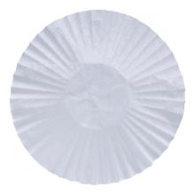 Korbfilter &Oslash; 535 mm x 140 mm weiss  B20 Produktbild