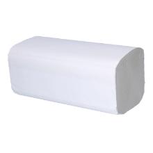 Falthandt&uuml;cher recycelt 23 cm x 22,4 cm 2-lagig Zickzack weiss, Prime Source Produktbild