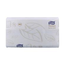 Folding towels 23 cm x 23 cm 2-ply zickzack white H3 Tork Premium product photo